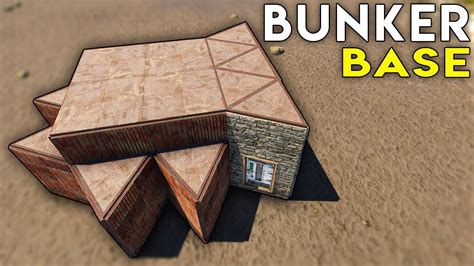 how to place short walls under metal boxes rust|rust bunker build youtube.